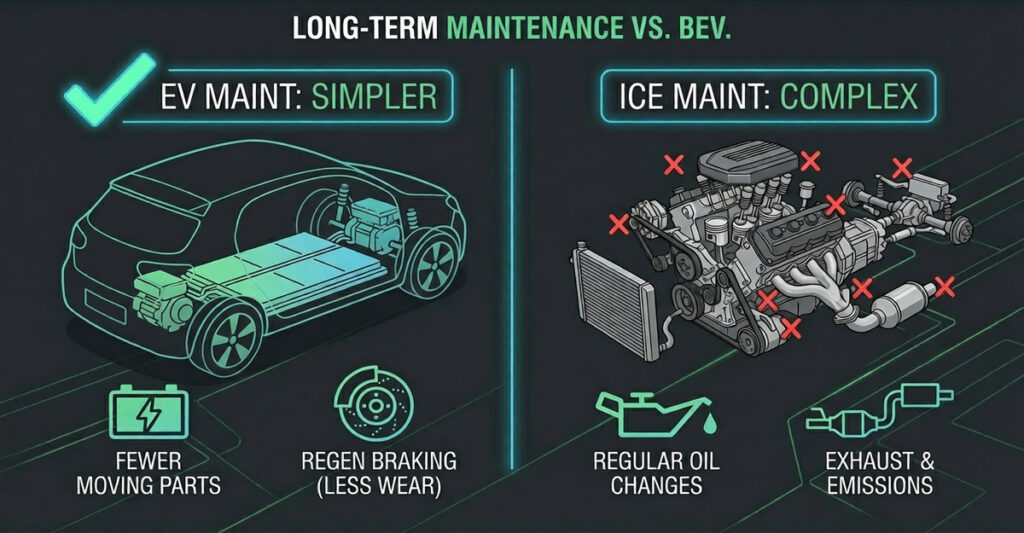 Is Electric Vehicle Maintenance Easier Than Gas Cars?