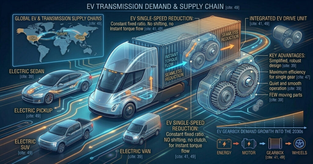 Global Demand for EVs and EV Transmissions