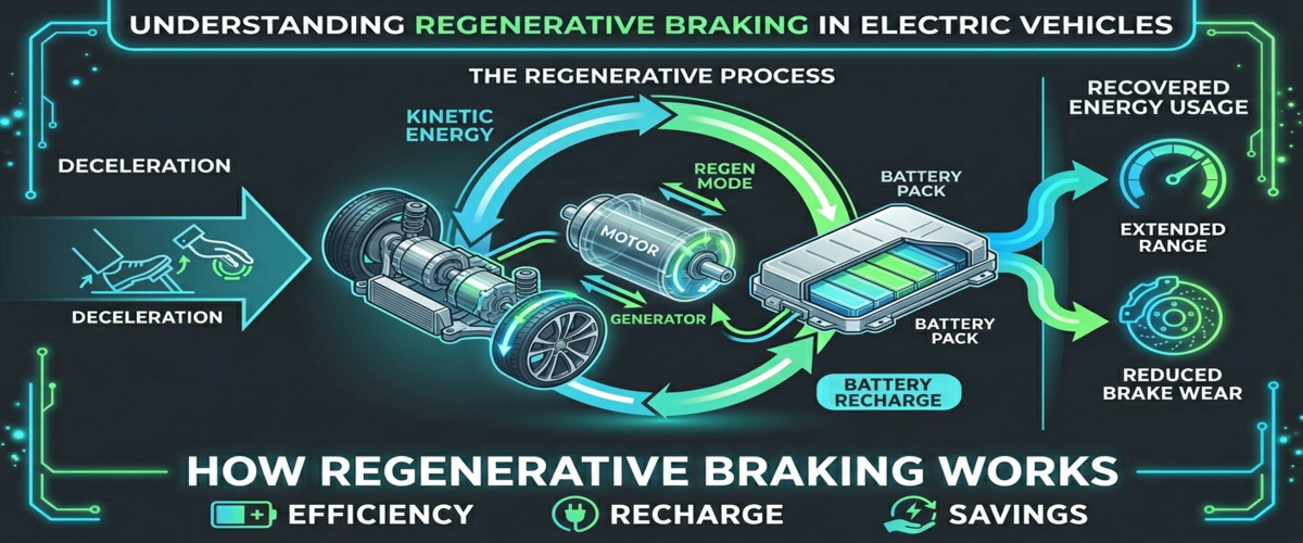 What Is Regenerative Braking in Electric Vehicles?