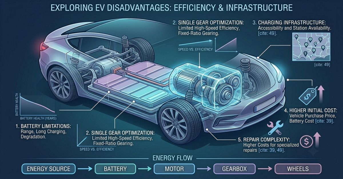 What Are Some Disadvantages Of Electric Vehicles?