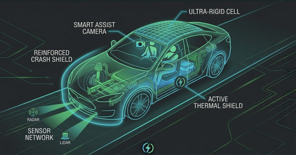 Safety Features Found in Modern Electric Vehicles