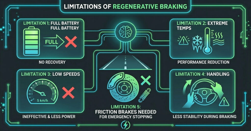Limitations of Regenerative Braking
