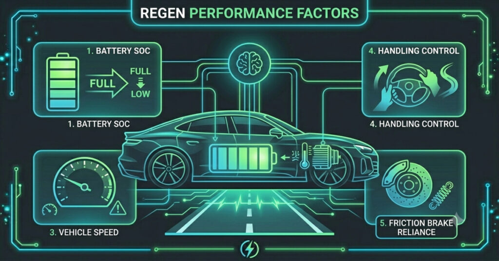 Factors That Affect Regenerative Braking Performance