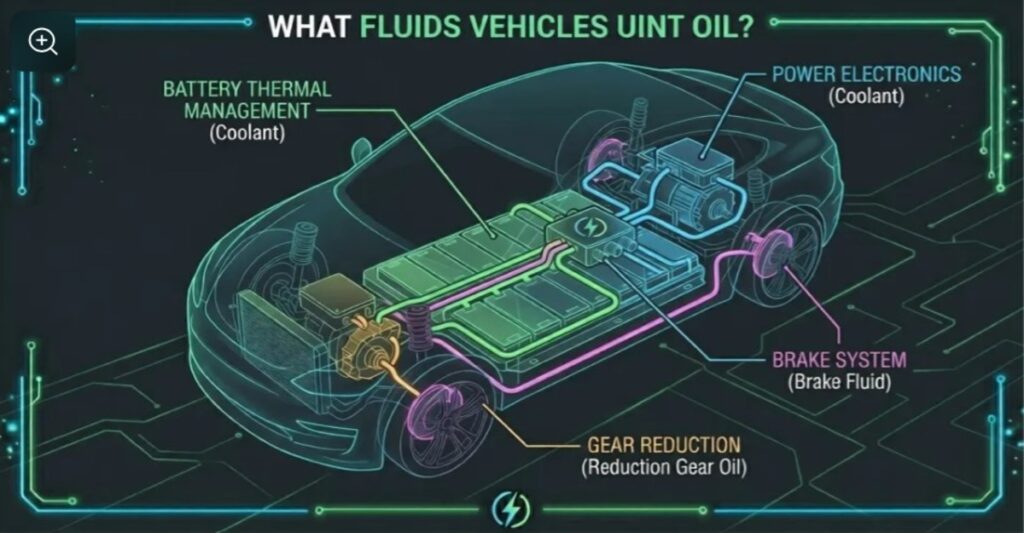 What Fluids Do Electric Vehicles Use Instead of Oil?